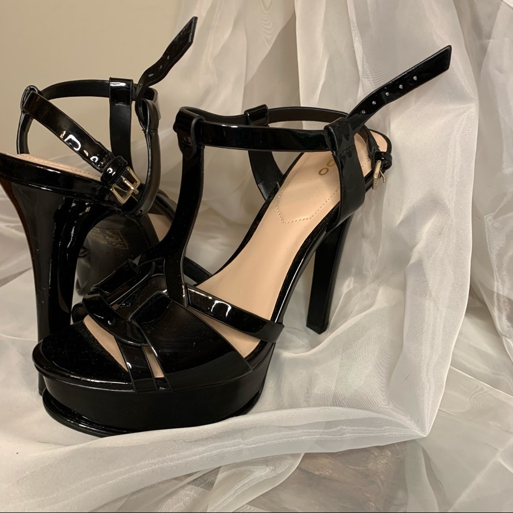 NEW Aldo Black 6 inch heels 10 🔥🖤🔥